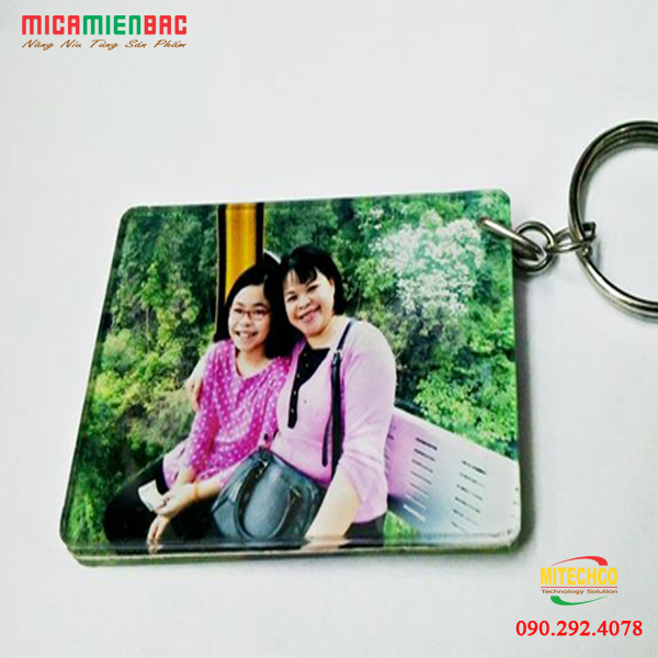 Hướng dẫn làm móc khóa mica